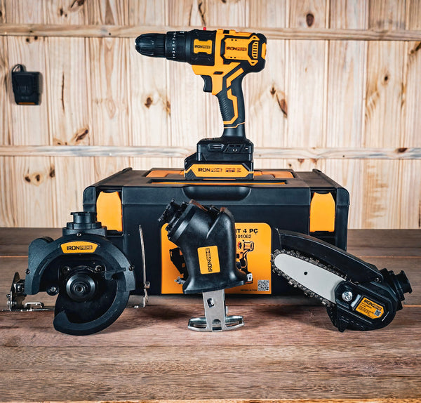 Ferramenta Multifuncional Brushless - Kit 4 PÇS