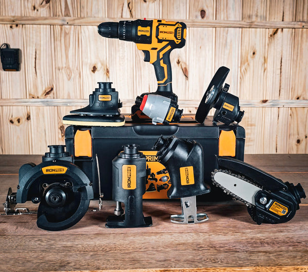 Ferramenta Multifuncional Brushless - Kit 8 PÇS